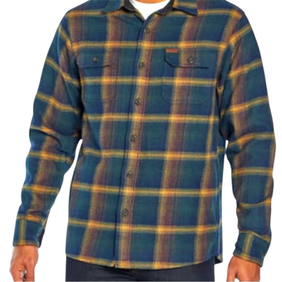 Orvis Button Down Flannel Shirt Plaid Size Medium - Picture 1 of 7